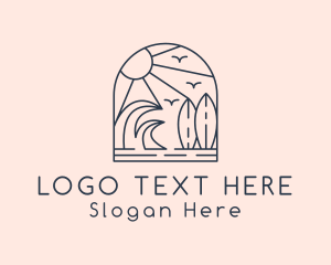two-vacation-logo-examples