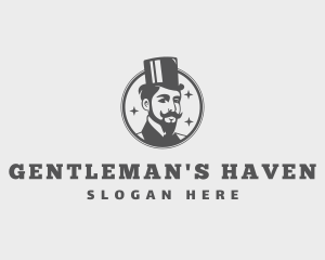 Top Hat Gentleman logo design