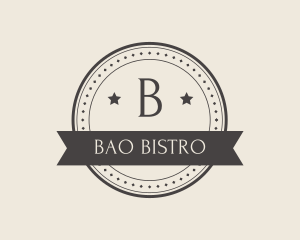 Retro Star Bistro logo design