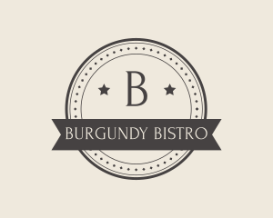 Retro Star Bistro logo design