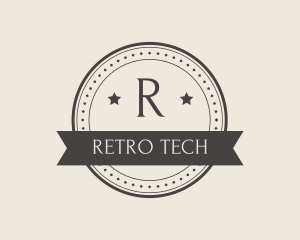 Retro Star Bistro logo design