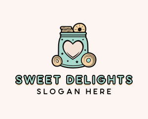 Cookie Jar Baked Goods logo design