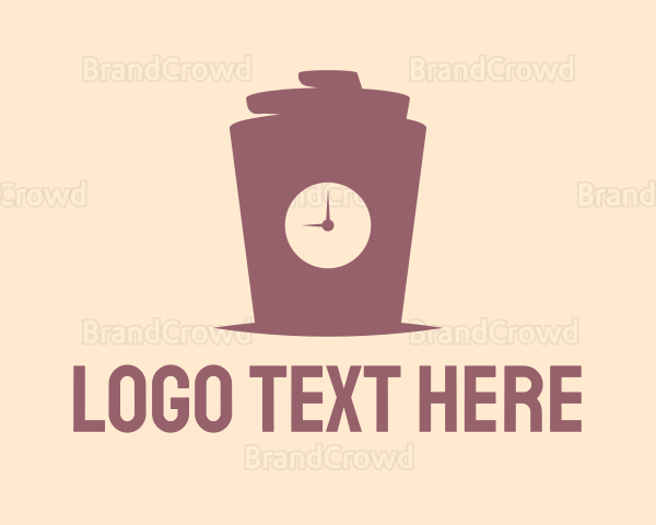 Coffee Cup Time Logo