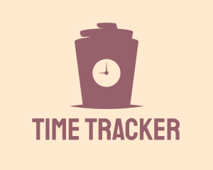 Coffee Cup Time  logo design