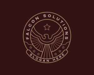 Eagle Falcon Wings logo design