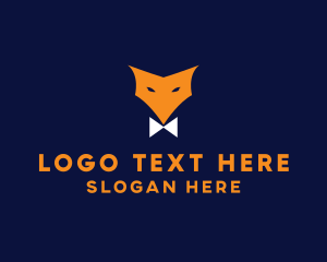 Fashionwear - Fox Bow Tie logo design