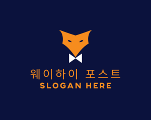 Fox Bow Tie logo design