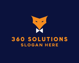 Fox Bow Tie logo design