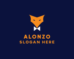 Fox Bow Tie logo design