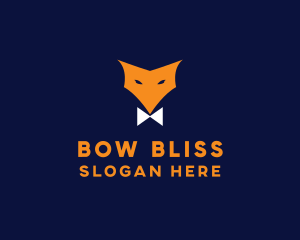 Fox Bow Tie logo design