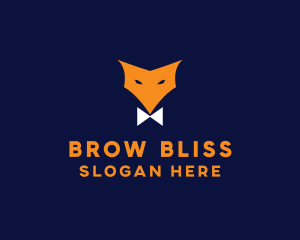 Fox Bow Tie logo design