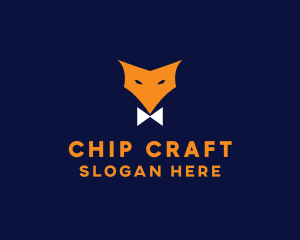 Fox Bow Tie logo design