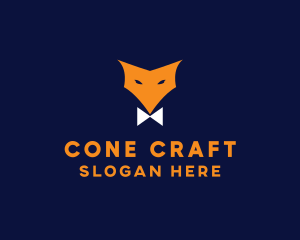 Fox Bow Tie logo design