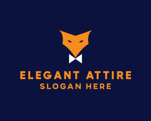 Attire - Fox Bow Tie logo design
