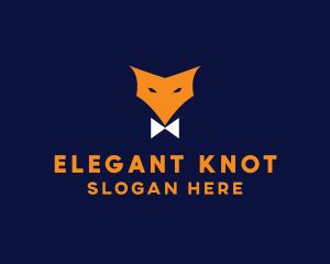 Fox Bow Tie logo design