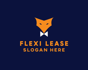 Fox Bow Tie logo design