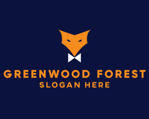 Fox Bow Tie logo design