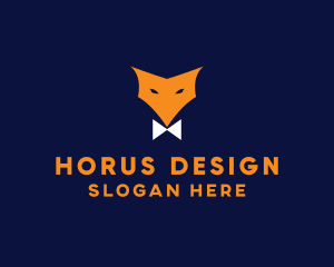 Fox Bow Tie logo design