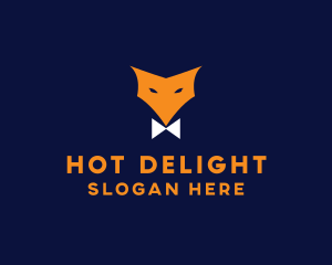 Fox Bow Tie logo design