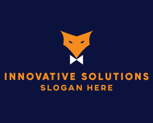 Fox Bow Tie logo design