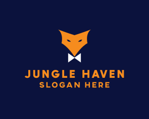 Fox Bow Tie logo design