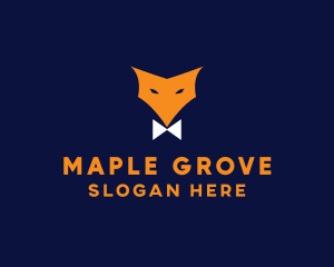 Fox Bow Tie logo design