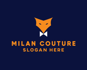 Fox Bow Tie logo design