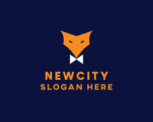 Fox Bow Tie logo design