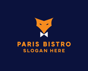 Fox Bow Tie logo design