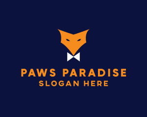 Fox Bow Tie logo design