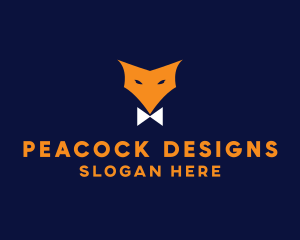 Fox Bow Tie logo design