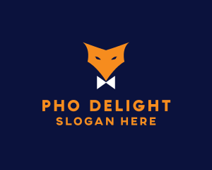 Fox Bow Tie logo design