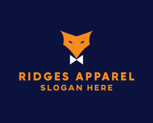 Fox Bow Tie logo design