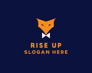 Fox Bow Tie logo design