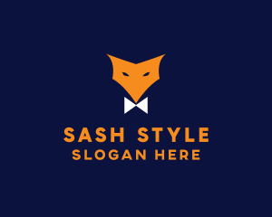 Fox Bow Tie logo design