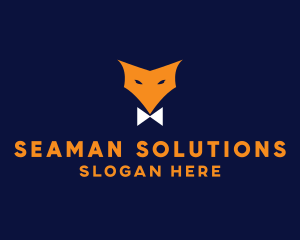 Fox Bow Tie logo design