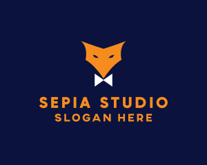 Fox Bow Tie logo design