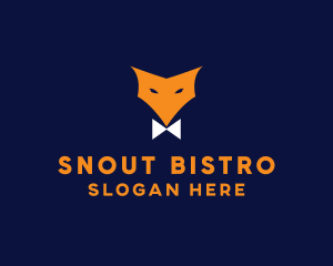 Fox Bow Tie logo design