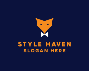 Fox Bow Tie logo design