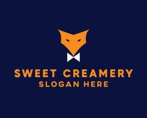 Fox Bow Tie logo design