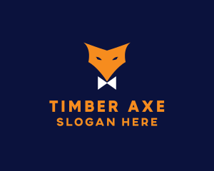 Fox Bow Tie logo design