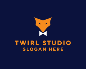 Fox Bow Tie logo design