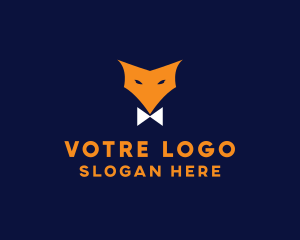 Fox - Fox Bow Tie logo design