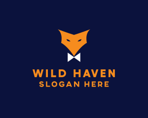 Fox Bow Tie logo design