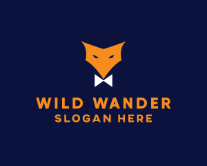 Fox Bow Tie logo design