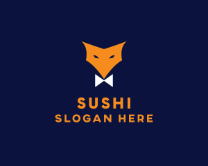 Fox Bow Tie logo design