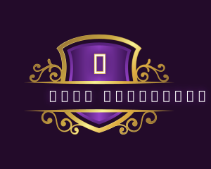Premium Decorative Ornamental Shield Logo