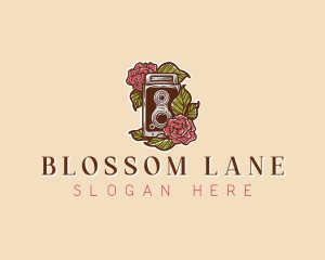 Bloom Camera Photography logo design