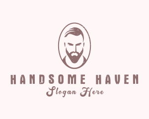 Handsome - Men Styling Mirror logo design