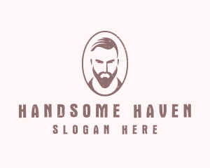 Handsome - Men Styling Mirror logo design